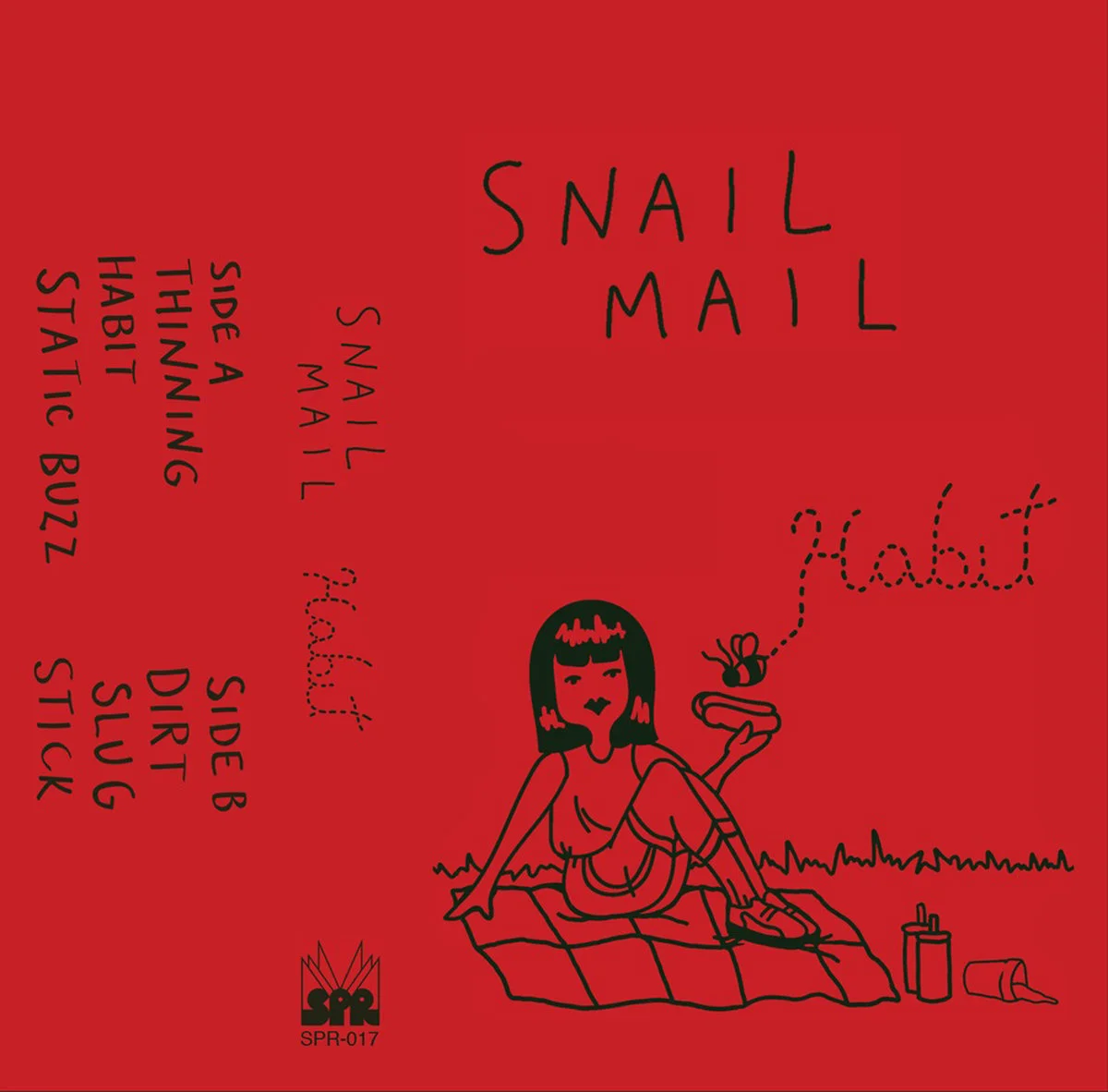 Snail Mail Habit レコード　オリジナル盤　フジロック Snail Mail - 